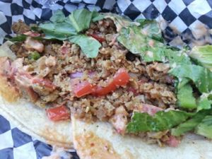 tacos at Arlo's Food Truck - Spider House Cafe in Austin
