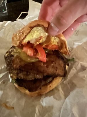 Burger   at Arlo's Food Truck - Spider House Cafe in Austin