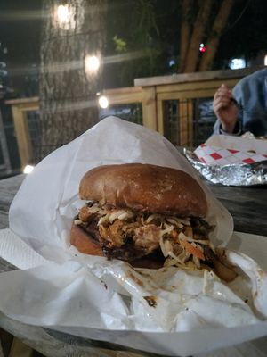 The Hoss at Arlo's Food Truck - Spider House Cafe in Austin