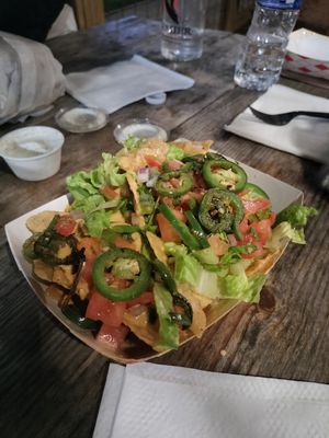 Nachos at Arlo's Food Truck - Spider House Cafe in Austin