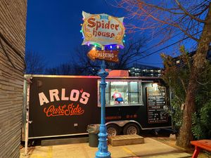 Front of Arlo’s  at Arlo's Food Truck - Spider House Cafe in Austin
