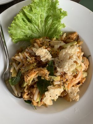 Monsoon salad at Chamkar - National Rd in Siem Reap