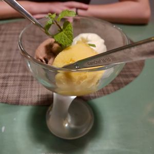 Vegan ice-cream  at Chamkar - National Rd in Siem Reap