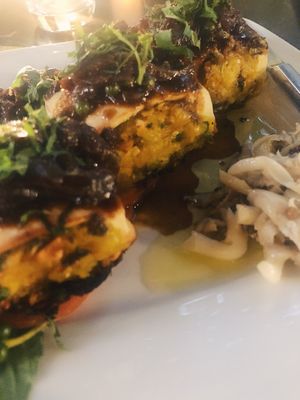 Vegan Stuffed Tofu at Chamkar - National Rd in Siem Reap