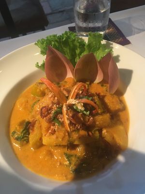 Pumpkin medley- incredible!!!  at Chamkar - National Rd in Siem Reap