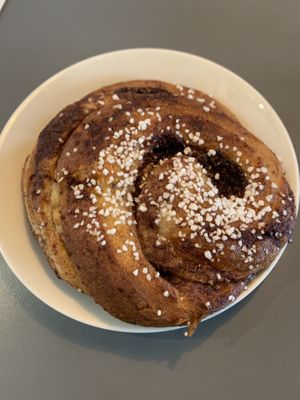 Cinnamon roll  at St. Agnes Kafé in Gothenburg
