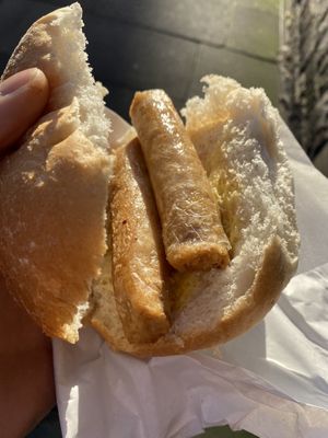 Link sausages  at Breakfast Brunch and Lunch in Edinburgh