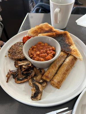 All day breakfast (vegan option) #Veganuary at Breakfast Brunch and Lunch in Edinburgh