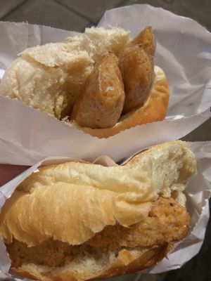 BBL - still doing their fab vegan sausages. at Breakfast Brunch and Lunch in Edinburgh