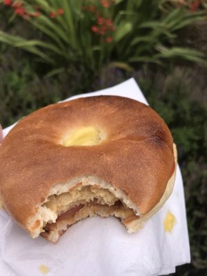 Breakfast bagel at Breakfast Brunch and Lunch in Edinburgh