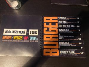 Auch im Menü möglich.  at Universum in Hannover