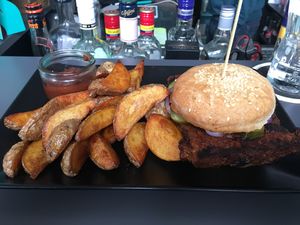 « Grillmeister » as menu :-)  at Universum in Hannover