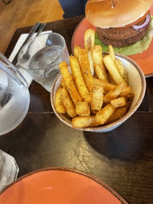 Fries  at Handmade Burger Co in Lincoln