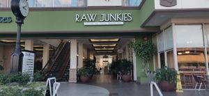 Entrance at Raw Junkies in Studio City