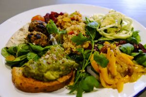 Assiette Botanique at Caju in Nice