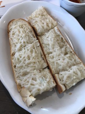 Garlic Bread Baked W/ Vegan Cheese. at Mario's Pizza in Ocean City