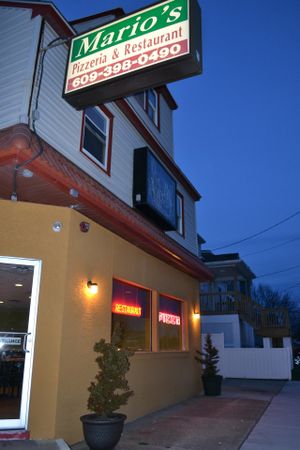 Mario's building at Mario's Pizza in Ocean City