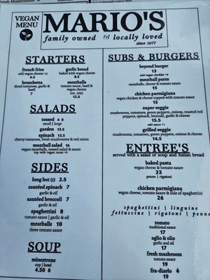  at Mario's Pizza in Ocean City