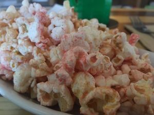 PB&J popcorn at Of Roots and Blooms - Pop-up in Portland