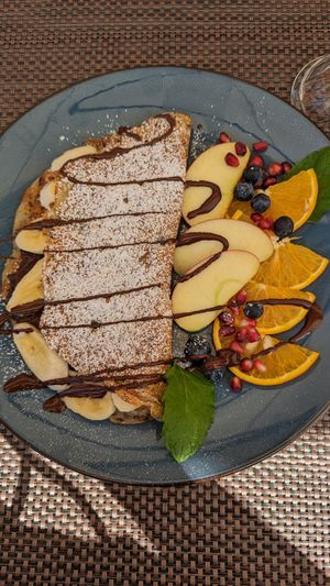 Naleśnik vegan at Zielona in Lodz