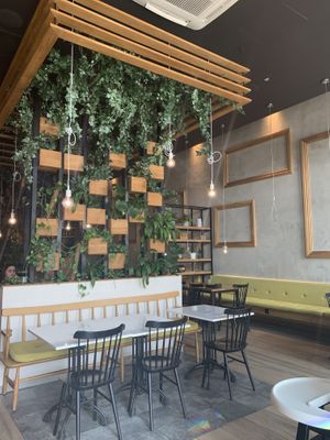 inside at Zielona in Lodz