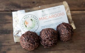 Dark Chocolate Macaroons. Buy them on Good Eggs, Grub Market, and Whole Foods at Santa Rosa's Coddingtown Mall at Chalk Hill Cookery in Healdsburg
