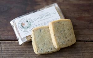 Lavender Shortbread. Available at Good Eggs or Grub Market at Chalk Hill Cookery in Healdsburg