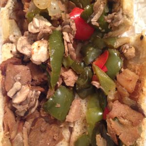 vge steak at Vge Cafe in Atlanta