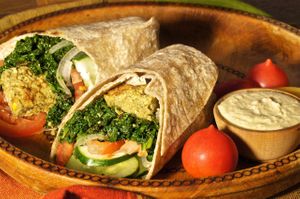 Falafel at Vge Cafe in Atlanta