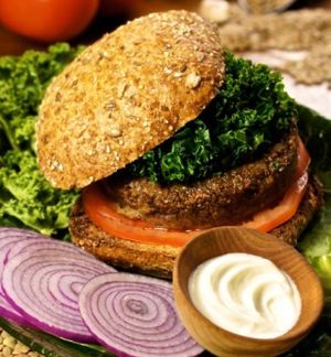 Vge BUrger at Vge Cafe in Atlanta