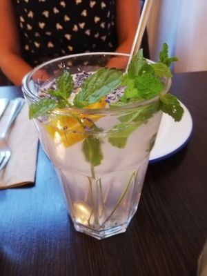 Rose and lavender lemonade at WILD in Antwerpen