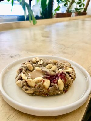 PB and J stuffed cookie  at Idle Hands in Manchester