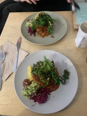 Vegan fry up (gf)  at Idle Hands in Manchester