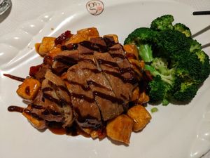 Tofu and "duck"  at Go Zen in New York City