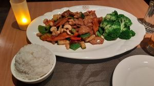 Cashew chicken at Go Zen in New York City