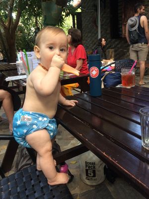 Alessia  at Jack's Cat Cafe in Hoi An