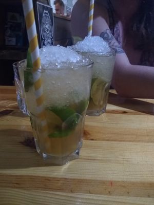 Caparinhas at Beats & Burritos in Lagos