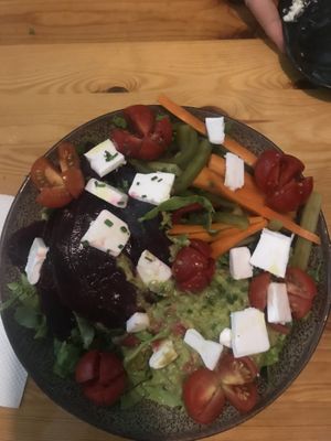 Vegan bowl at Beats & Burritos in Lagos