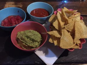 Nachos and Dips (Vegan Version - ask) at Beats & Burritos in Lagos