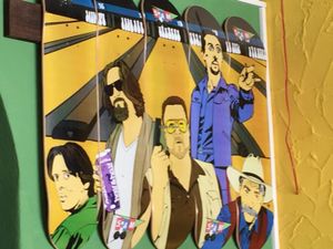 poster at Beats & Burritos in Lagos