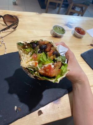  DIY burrito   at Beats & Burritos in Lagos