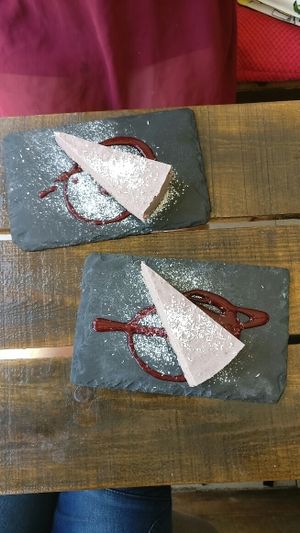 vegan cheesecakes  at Beats & Burritos in Lagos