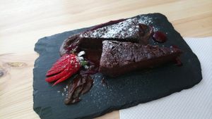 Sweet Potato Brownie  at Beats & Burritos in Lagos