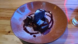 Vegan Brownie at Beats & Burritos in Lagos