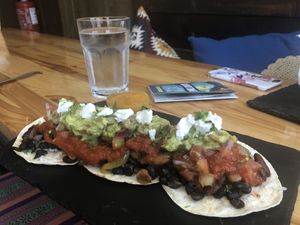 Soft Tacos - so good! ♥️ at Beats & Burritos in Lagos