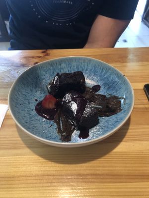 Vegan brownie  at Beats & Burritos in Lagos