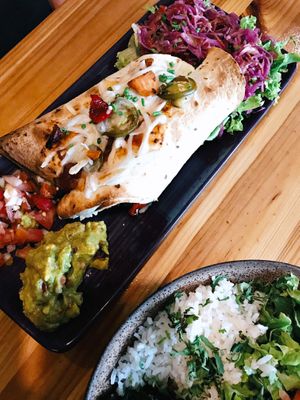 Enchiladas  at Beats & Burritos in Lagos