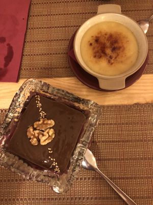 Vegan deserts!  at Al-Laurel in Granada