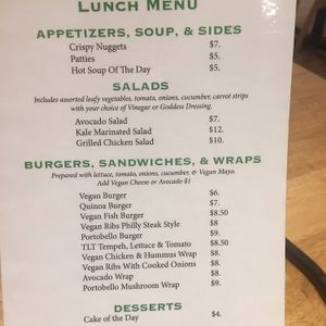 Lovely lunch menu at Jolo's Restaurant and Venue in New Rochelle