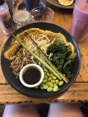 Veganised Budda bowl. at Bloom in Mosman
